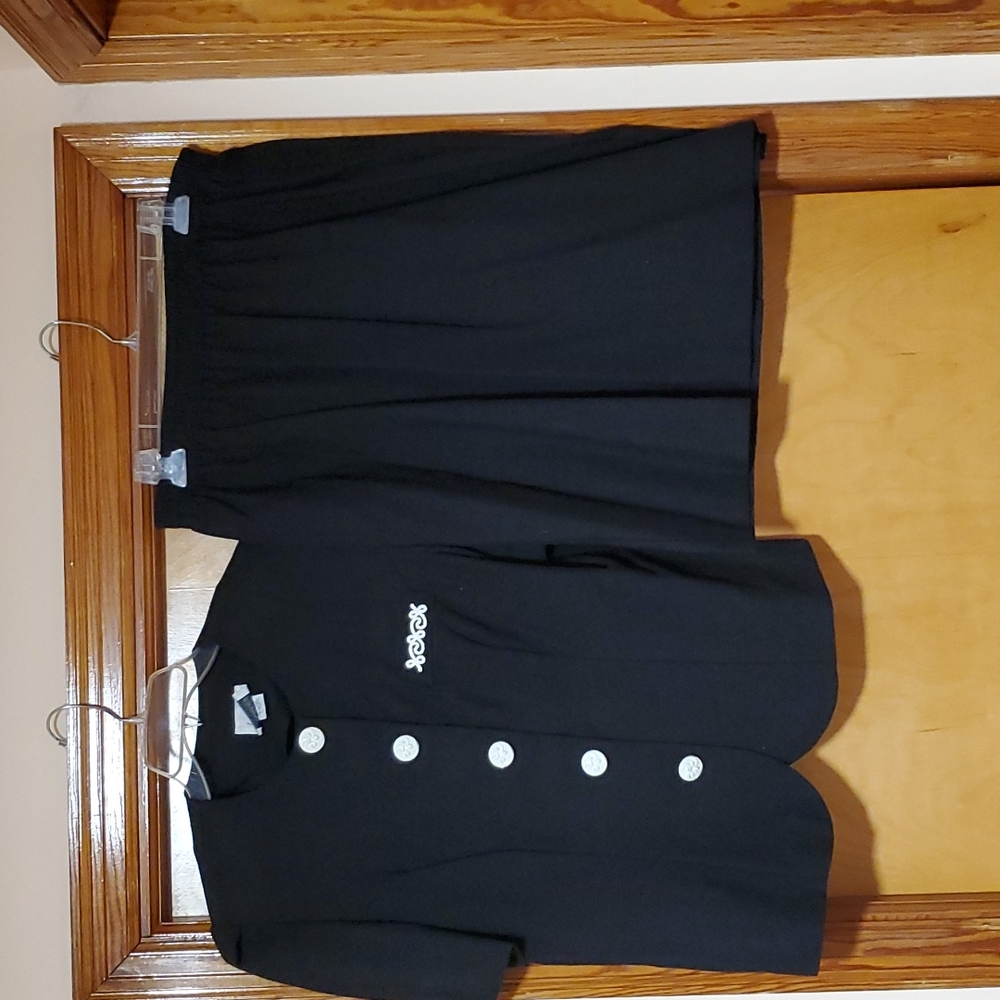 Via Sant Andrea black 2 piece set size 16P